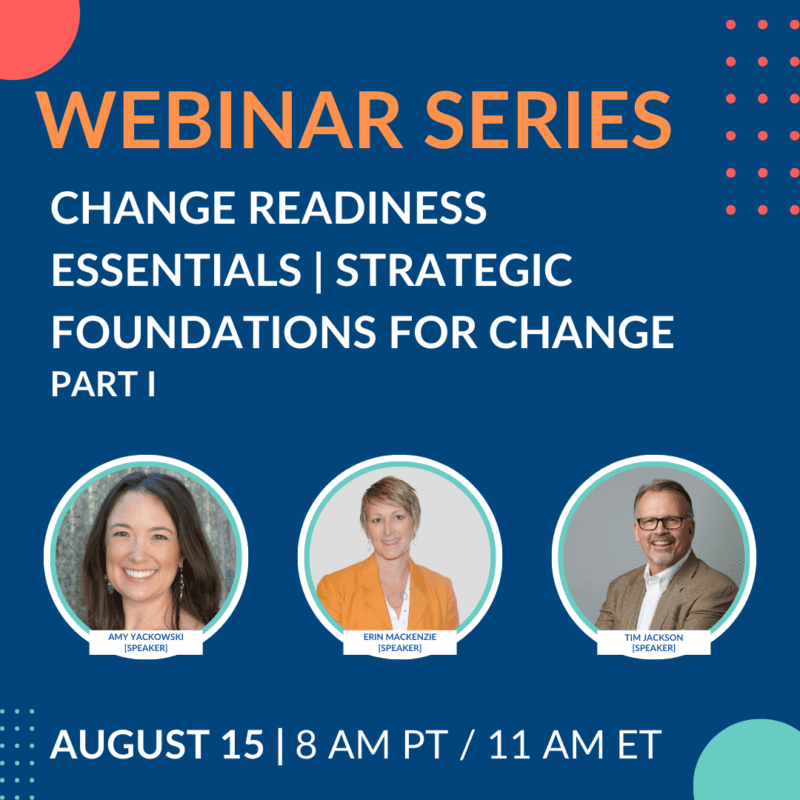 Strategic Foundations for Change