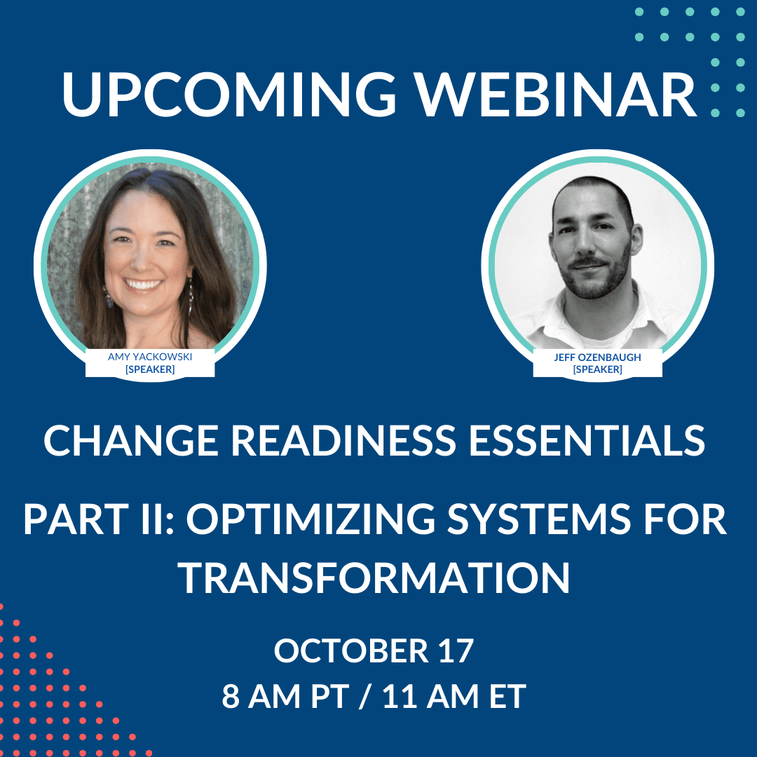 Optimizing Systems for Transformation